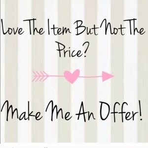 Happy to accept offers!